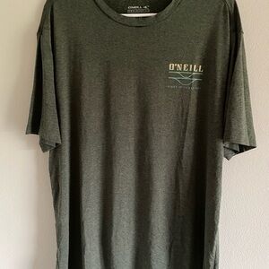 O'Neill Green Short Sleeve Tee Classic Fit